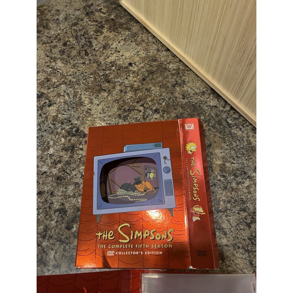 The Simpson The Complete Fifth Season DVD Collectors Edition 4 Disc Set